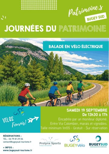 Balade à vélo électrique