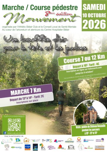 8ème édition de "Mouvement" (marche - course pédestre)