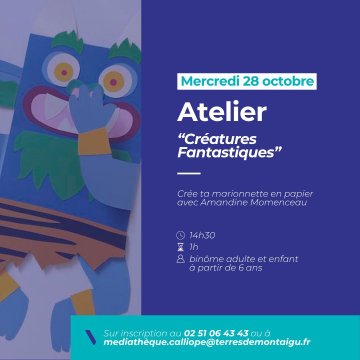 Atelier intergénérationnel "Créatures fantastiques"