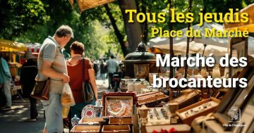 Le marché des brocanteurs