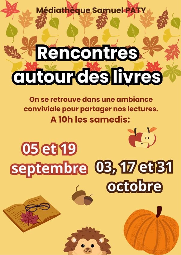 Rencontres autour des livres