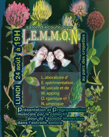 SALON D’ÉCOUTE avec le collectif L.E.M.M.O.N.