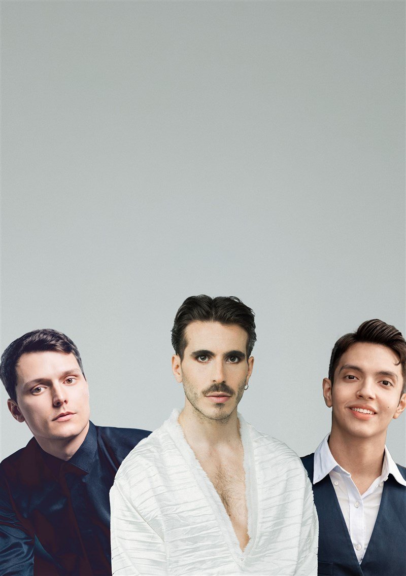 Les trois contre-ténors !