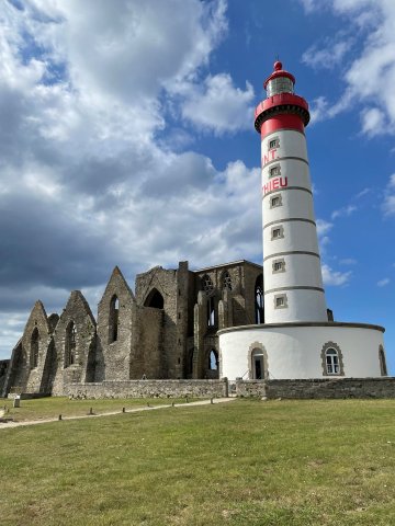 Visite du phare de Saint-Mathieu, à Plougonvelin
