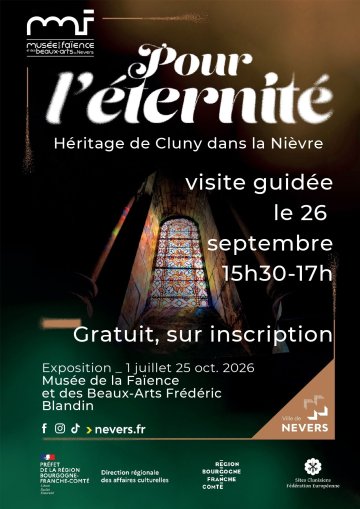 Visite guidée de l’exposition temporaire « Pour l’éternité. Héritage de Cluny dans la Nièvre »