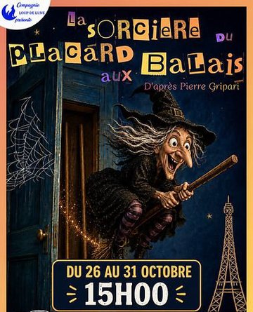 Spectacle : “La sorcière du placard aux balais”