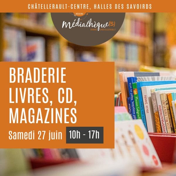 Braderie des médiathèques
