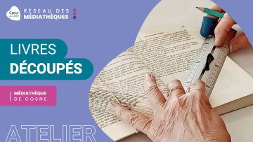Atelier Livres découpés