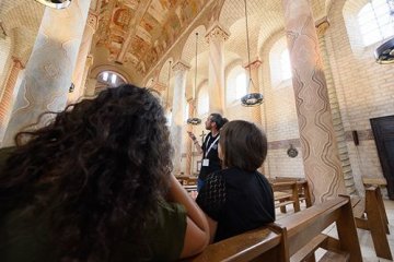 Visite guidée de l'abbatiale de Saint-Savin