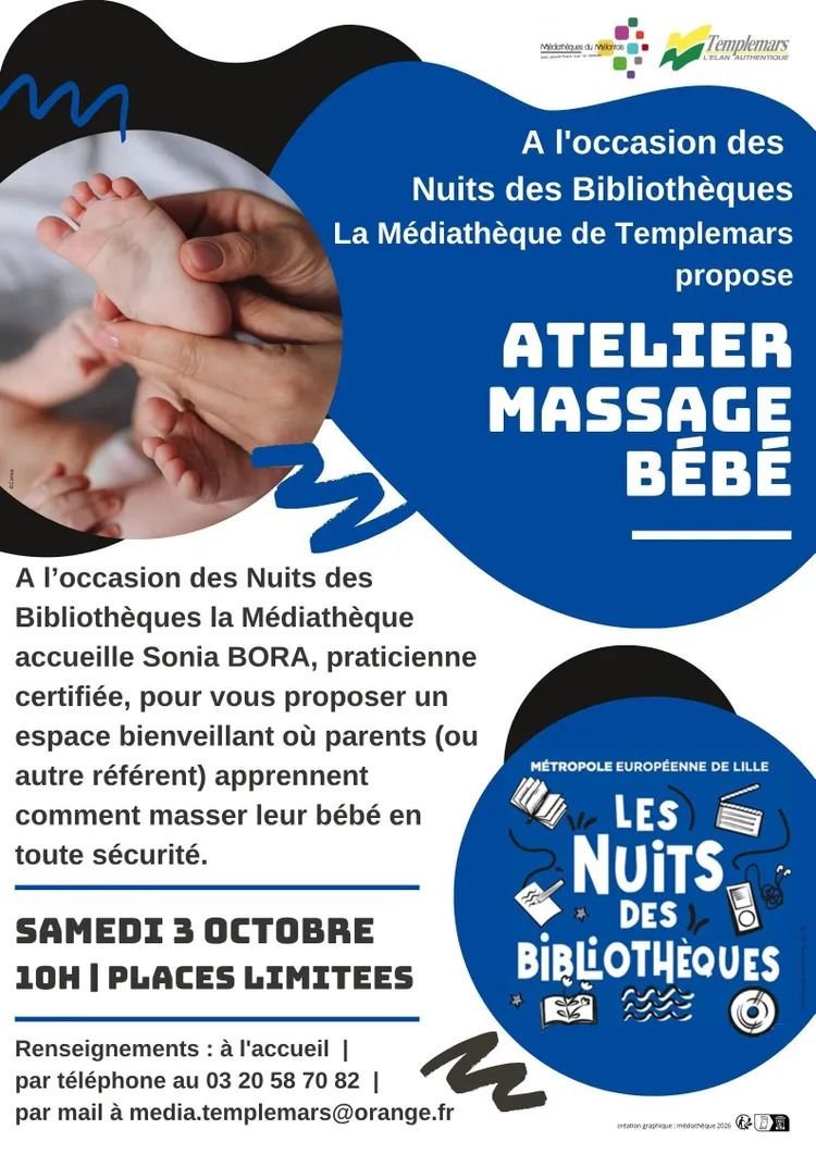 Atelier massage bébé