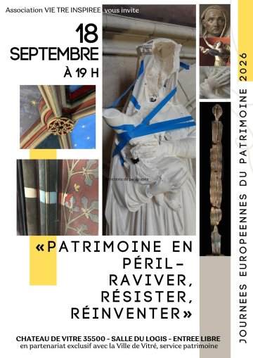 Conférence - Patrimoine en péril