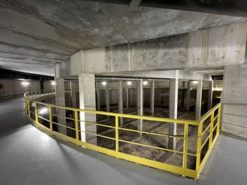 Visite des bassins de régulation des eaux pluviales