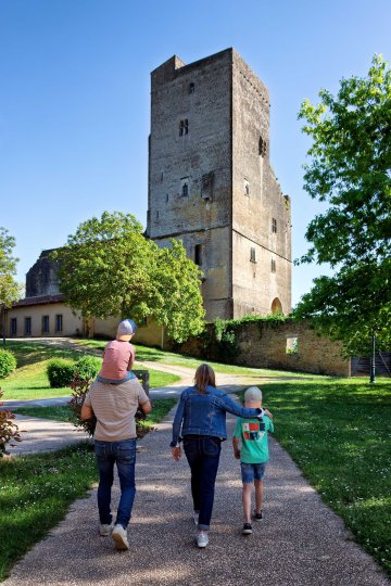 Visite libre de la tour de Termes - centre d'interprétation de la vie médiévale en Gascogne au XIIIème siècle