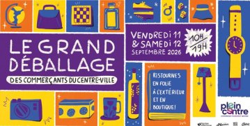 Le Grand Déballage des commerçants 2026