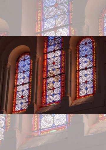 Atelier vitrail à l'église Sainte-Anne