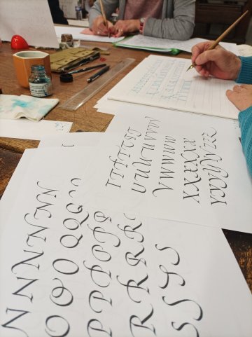 Les dimanches calligraphiés