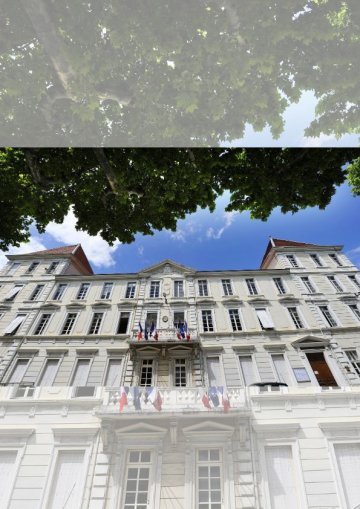 L'hôtel de ville de Romans