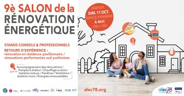9è Salon de la Rénovation énergétique sud Yvelines