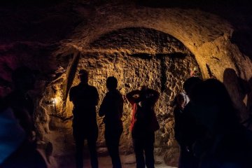 Visite commentée : à la découverte du souterrain médiéval du Castela