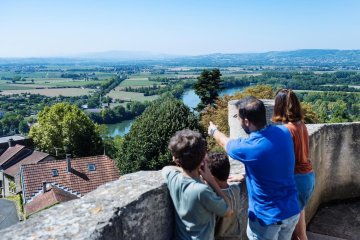Visite du château fort de Trévoux