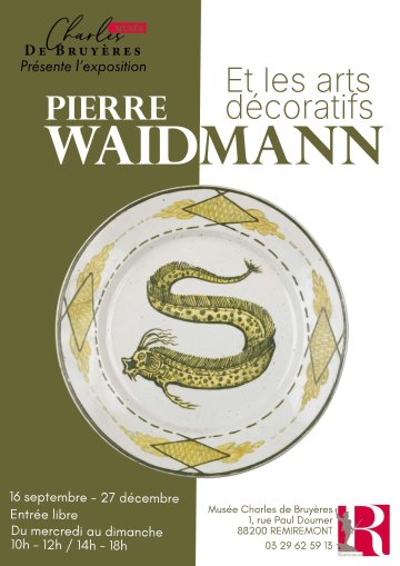 Visite guidée de l'exposition "Pierre Waidmann et les arts décoratifs"