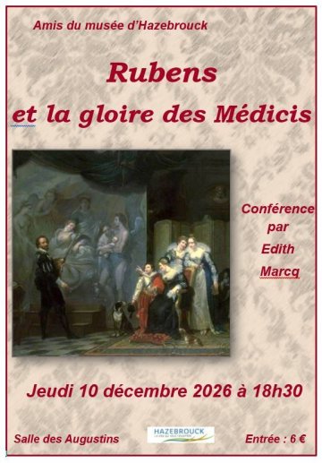 Conférence d'Edith Marcq: "Rubens et la gloire des Médicis"