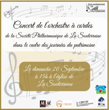 Concert orchestre à cordes La Souterraine