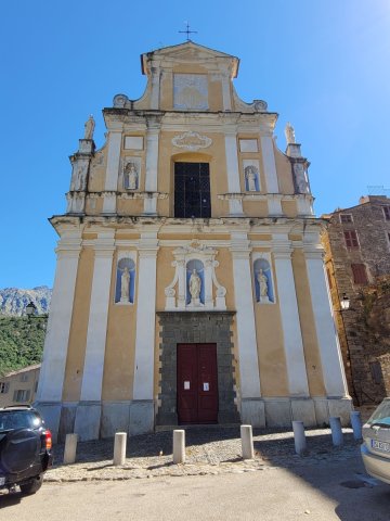 Visite libre de l'Eglise paroissiale Notre-Dame-de-l'Annonciation:  véritable témoignage des édifices baroques de Balagne.