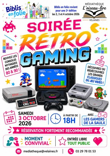 Soirée rétro gaming