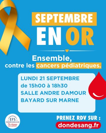 Collecte de sang à Bayard-sur-Marne