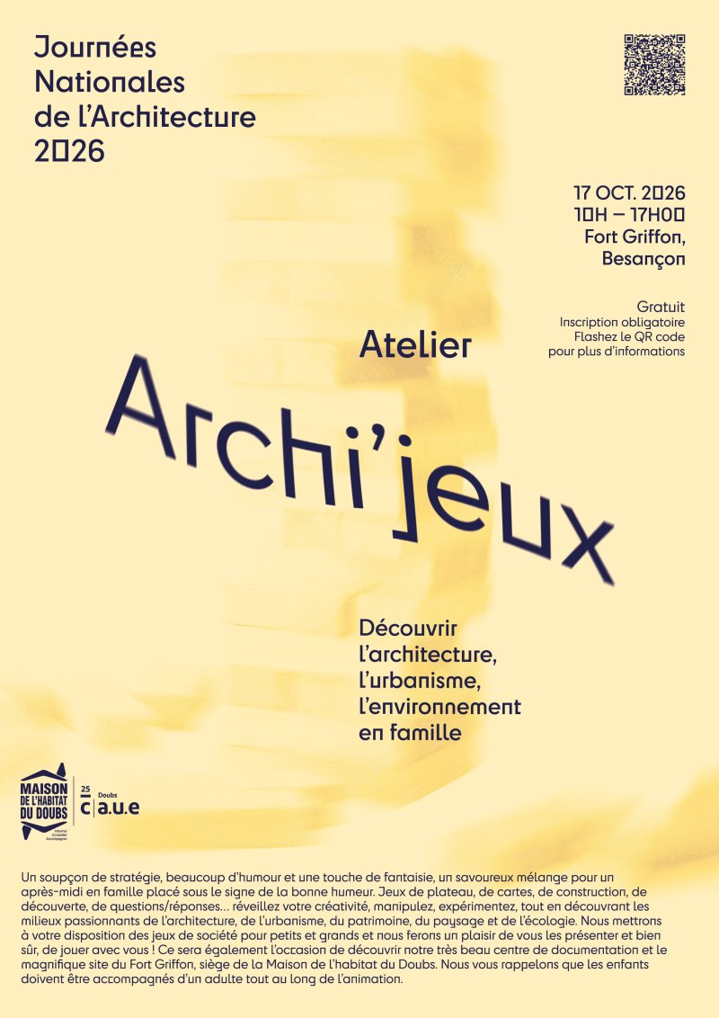 🎲 Archi-jeux – Découvrez l’architecture en famille !