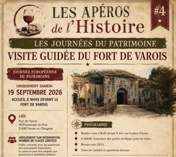 Visite guidée du Fort de Varois