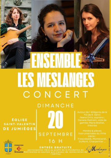 Concert de l'ensemble Les Meslanges
