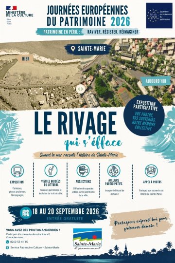 Le rivage qui' s'efface : quand la mer raconte l'histoire de Sainte-Marie