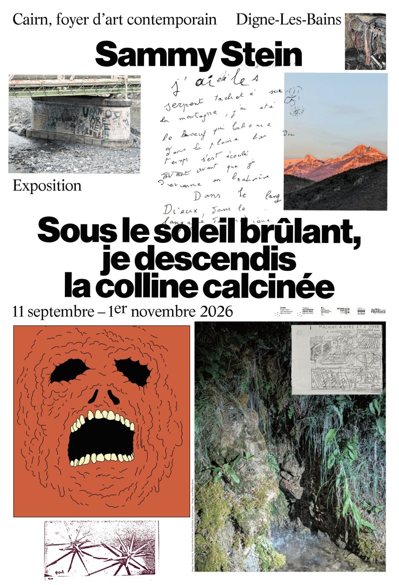 Sous le soleil brûlant, je descendis la colline calcinée