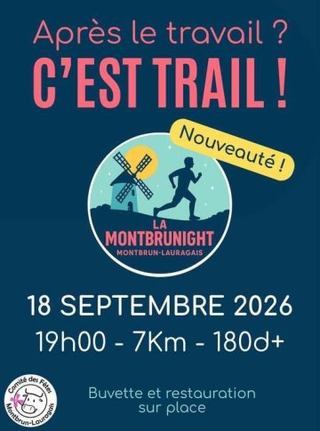 Trail : après le travail, c'est la Montbrunight