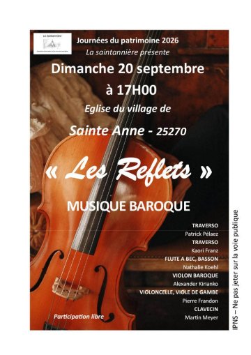Concert de musique baroque