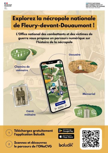 Parcours Baludik : À la découverte de la nécropole nationale de Fleury-devant-Douaumont
