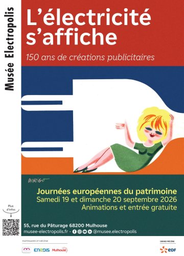 Visite libre et gratuite du Musée Electropolis et de l'exposition L'électricité s'affiche