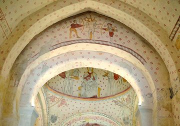 Visites guidées des peintures murales de l'église de Saint-Méard-de-Drône