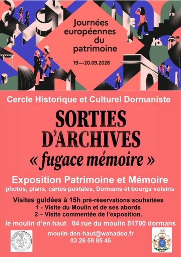 Sorties d'Archives "fugace mémoire"