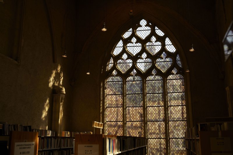 Visite guidée de l'ancienne chapelle des Carmes et de la salle d'étude de la bibliothèque municipale
