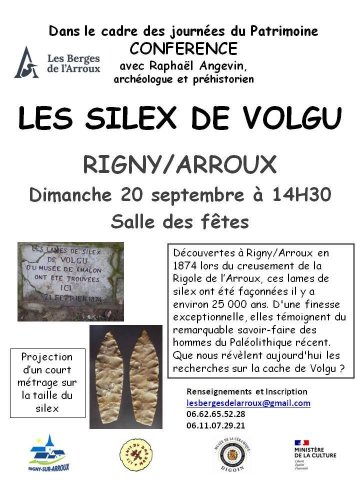 les silex de Volgu