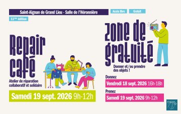 Repair café + zone de gratuité