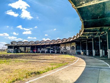 Visite libre des abords de la rotonde de la gare de Laroche-Migennes