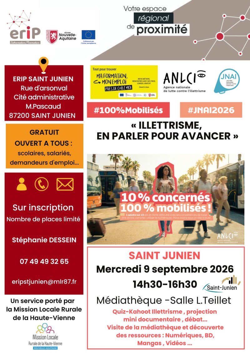 Illettrisme, en parler pour avancer.