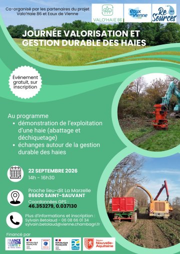 Journée valorisation et gestion durable des haies