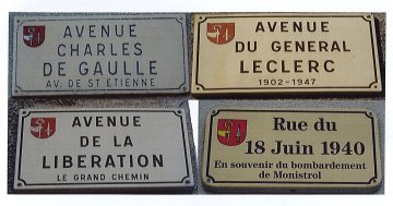 Visite mémorielle sur la 2de Guerre Mondiale à Monistrol-sur-Loire