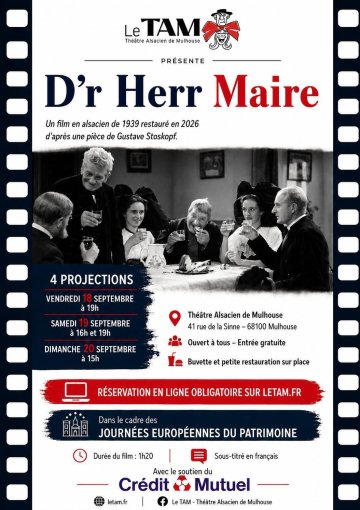 Projection du film : " Dr' Herr Maire "