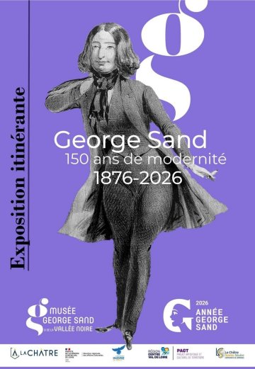 Visite guidée et lectures à voix haute de l’exposition « George Sand, 150 ans de modernité »